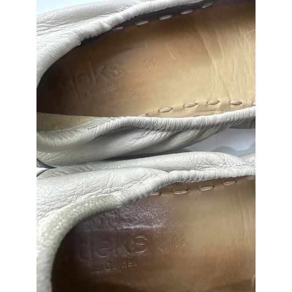 Tieks By Gavrieli Taupe Beige Foldable Ballet Flats US Size 11 Women's Leather - Picture 3 of 11